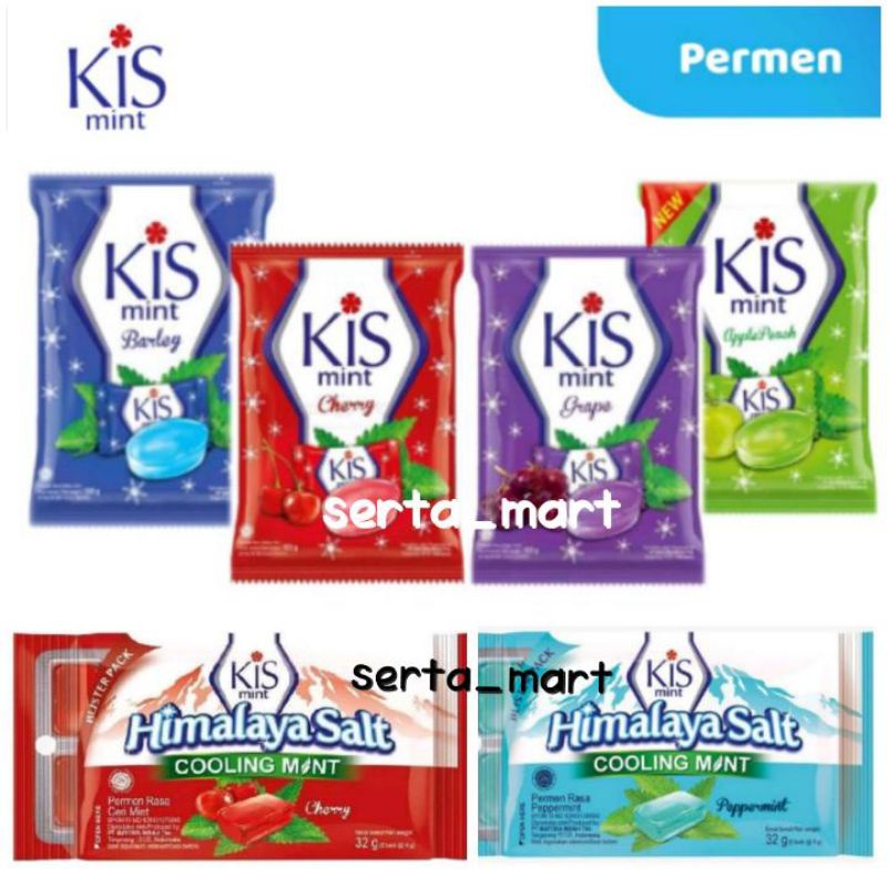 

Kis Candy Permen Mint 125gr - Kis Mint Himalaya Salt 32gr - Permen Mint