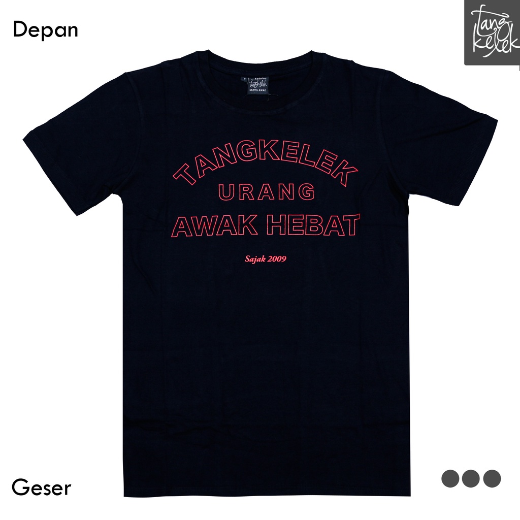 Tangkelek Baju Kaos Tangkelek Urang Awak Hebat Sajak 2009 Warna Hitam