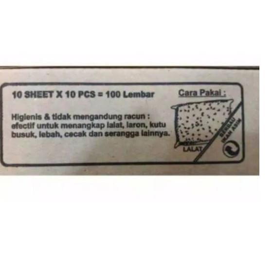 

fxk LEM LALAT PAGODA KERTAS / LEM SERANGGA [ 10 LEMBAR] ¤ 95