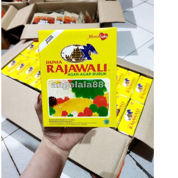 

10.10 MALL Agar-agar Dunia Rajawali 1 Dus Dos 12pcs Agar Agar Bubuk buruan