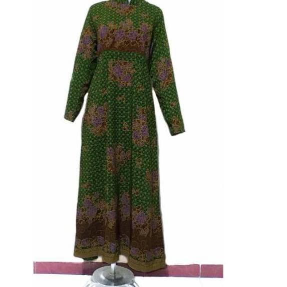 limited STOCKGamis Seragam Muslimat Batik NU Asli,Baju Gamis Terusan Seragam Batik Muslimat NU Origi