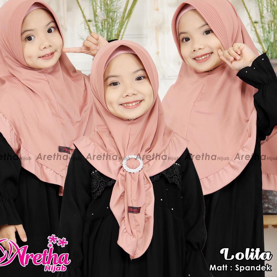 HIJAB ANAK INSTANT  LOLITA ORI ARETHA [CS.18Oc22м]
