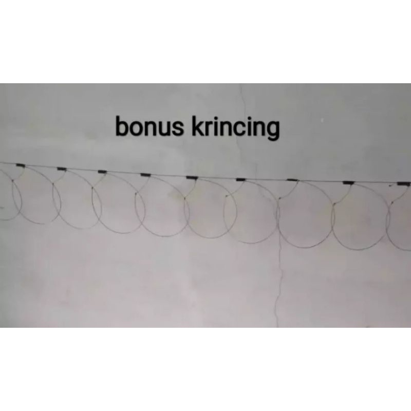 CodJerat racik gantung ruak ruak 2 meter pemukat burung