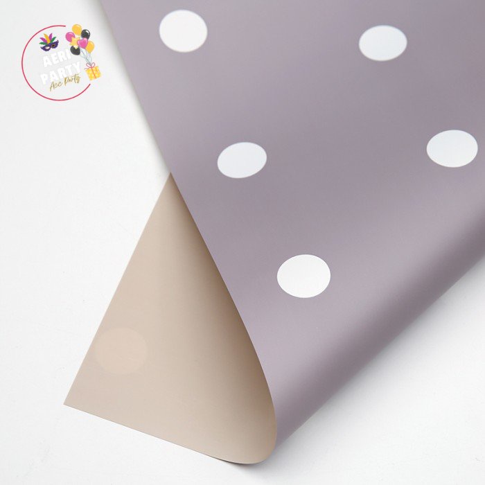 

KERTAS BUNGA XXY-POLKADOT 1PACKFLOWER WRAP/EMBUNGKUS BUNGA WATERPROOF