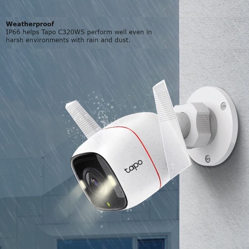 TP-LINK Tapo C320WS Outdoor Security Wi-Fi Camera TPLINK TP LINK