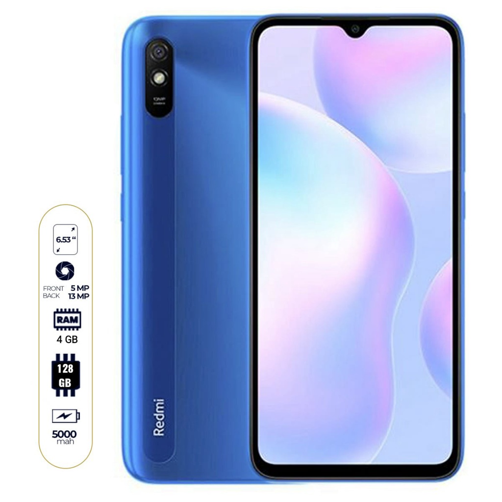 Hp Xiaomi Redmi 9A Ram 4/128GB  4G LTE Garansi 1 Tahun Grosir