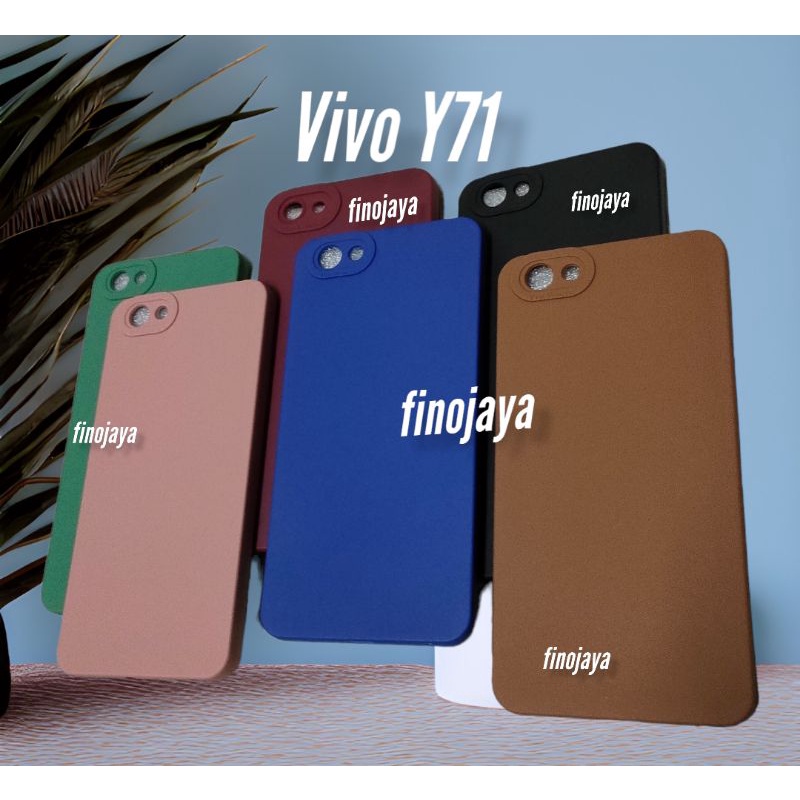 Case Macaron Vivo Y71 Silikon Casing Selicon Softcase Pelindung Pro Camera