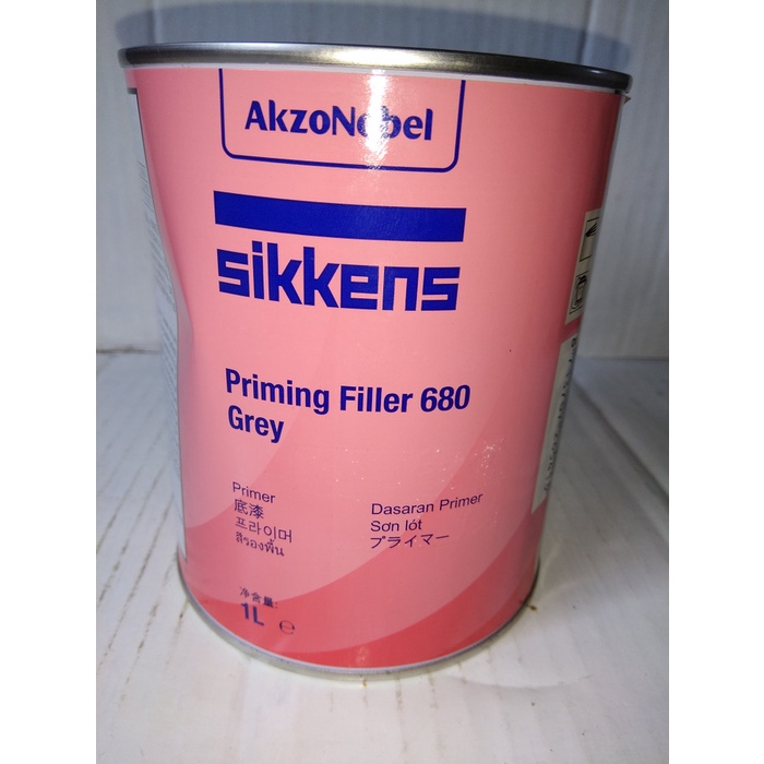 Must Have Sikkens Epoxy Primer / Epoxy Filler / Cat Dasar Sikkens Abu 1 Komponen Terlaris