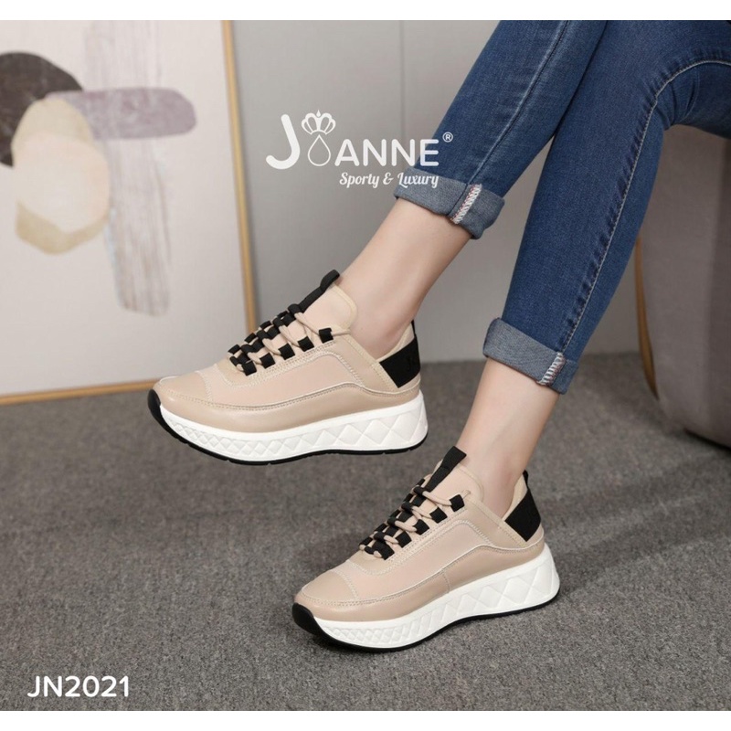 JOANNE Premium Highsole Sneakers Shoes JN2021 [ORIGINAL BRAND]