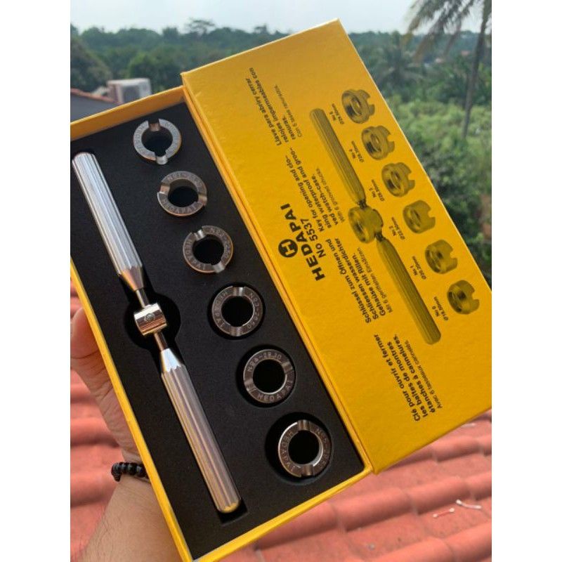 Alat pembuka tutup belakang untuk Rolex 1paket ukuran lengkap alat service jam tangan