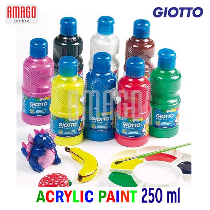 

Nikmati Giotto Acrylic Paint - Black - 250 Ml - 534024 Hemat