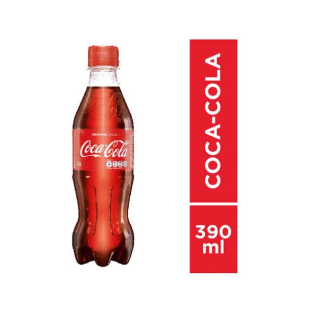 

Coca Cola 250 Ml, Coca Cola 390 Ml [Eceran]