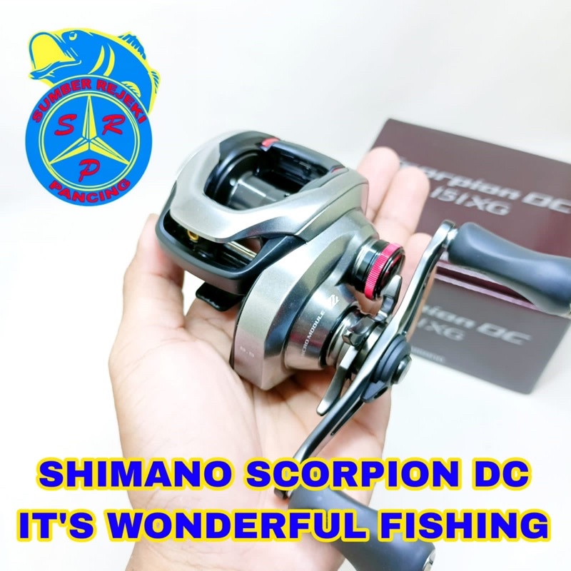 Reel bc shimano scorpion dc 151xg