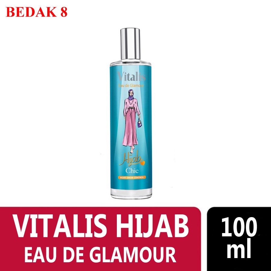 Vitalis Hijab Eau De Glamour 100 ml (PLUS BUBBLE WRAP)