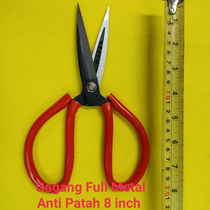 

Limited Gunting Serbaguna Smc 8 Inch Full Besi Gagang Anti Patah Gunting Kain Trendi