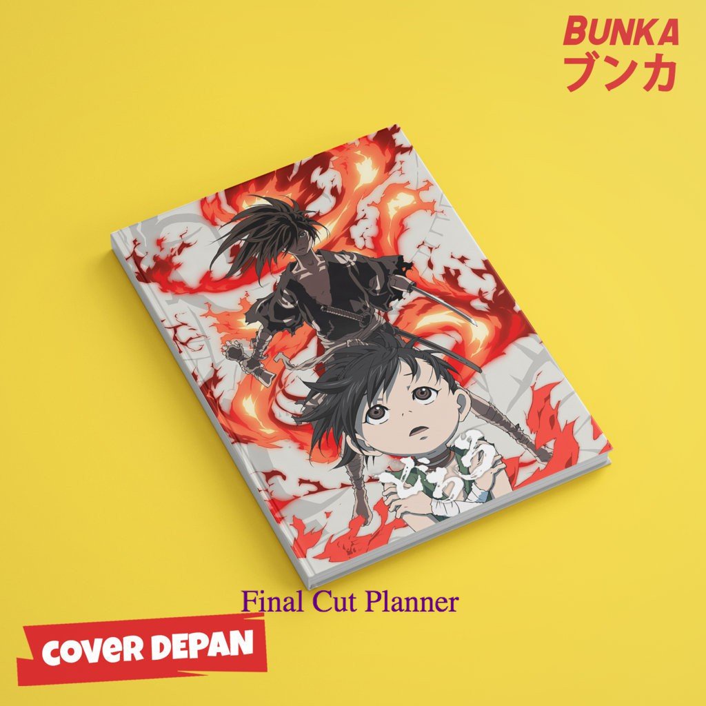 

Notebook Anime Dororo B Hadrcover A5 Buku Tulis Catatan Note Agenda Planner Jurnal .
