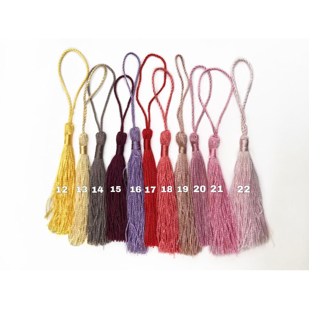 1 BUAH - RUMBAI TASEL 8,5 CM | TASSEL RUMBAI | TASEL