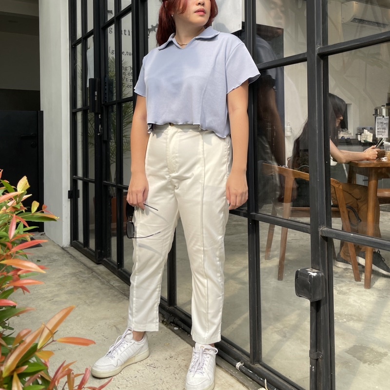 Freya Long Pants ( Celana Panjang Jumbo / Celana Panjang BigSize / Celana Panjang Premium / Celana Panjang Reguler Size / Celana Panjang Basic )