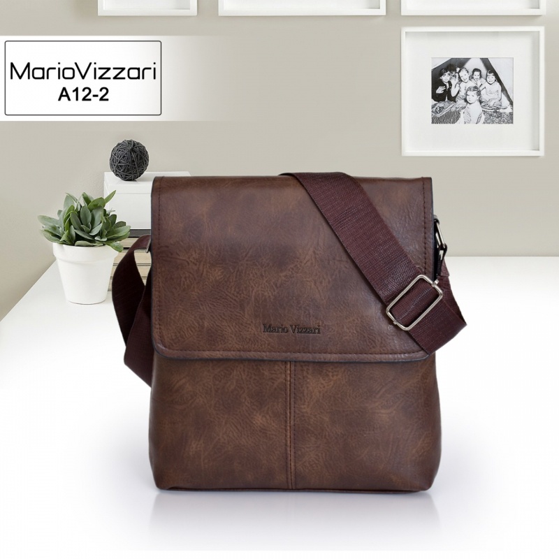 Tas Selempang Pria Kulit Mario Vizzari Toru (A12-2)