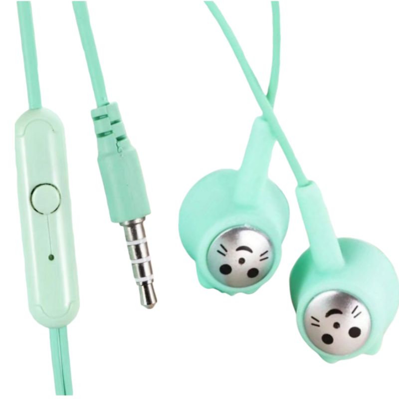 Earphone Headset Macaron Stereo Earphone(New Produk)