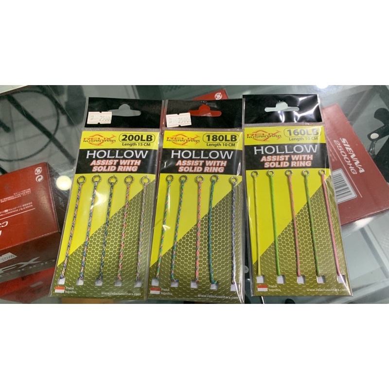 kevlar hollow assist with solid ring relix nusantara