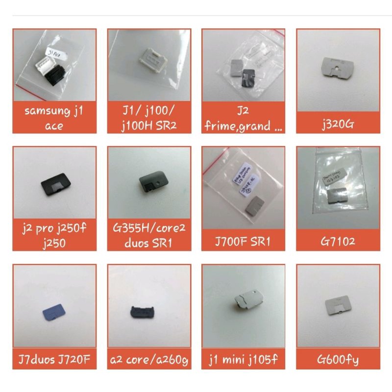 JUAL CEPAT  Tutup socket LCD j1 ace/ J1/J100/j100H/J2 frimegrand frem/j320G/G355H/core 2 duos/J700F/