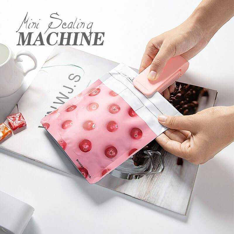 COD Mini Hand Sealer / Snack Sealer Rechargeable / Rechargeable Hand Sealer Mini / Alat Penyegel Plastik Snack Bungkusan Makanan