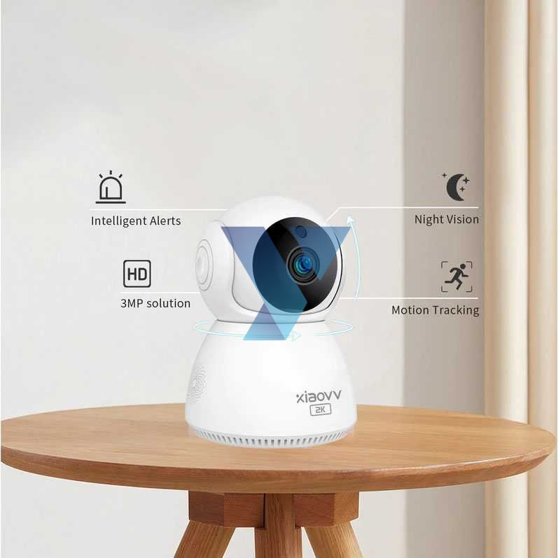 Xiaovv Kamera CCTV WiFi PTZ Smart Camera 2K - XVV-3630S-Q8 ( Al-Yusi )