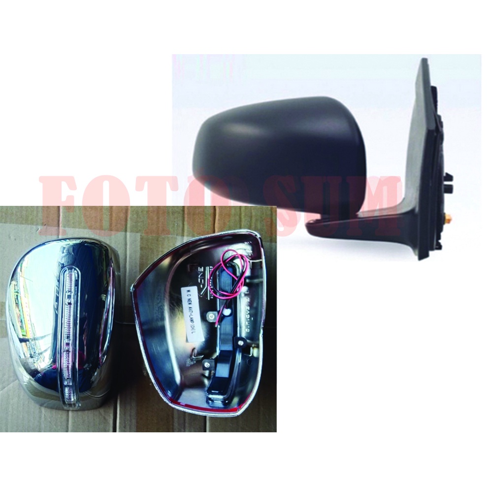 cover spion chrom lampu mobil calya sigra kusus manual  awal sampai 2022