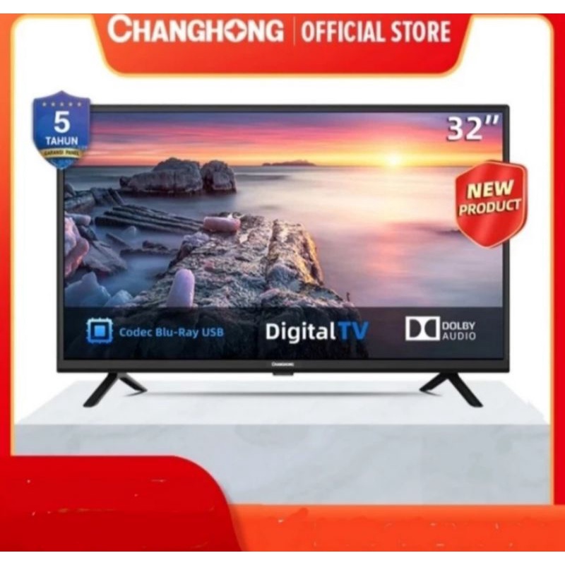 LED Digital TV Changhong 32" L32G5W | 32G5 32 inch in 32G5W HD L32G5