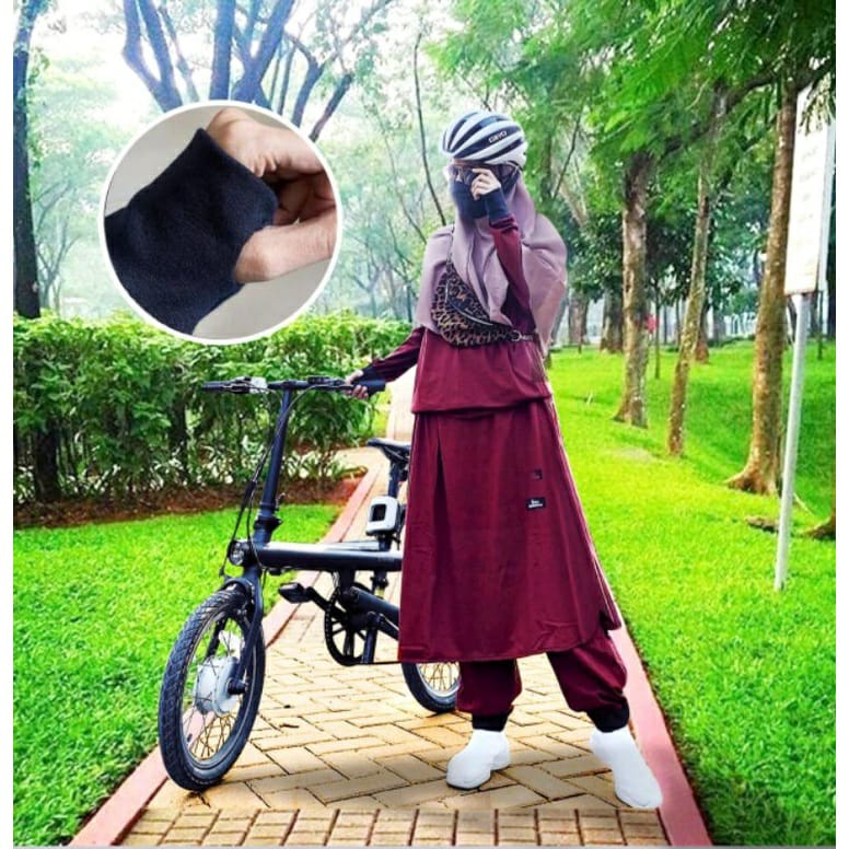 Juna set Terlaris ( COD ) Rocela setelan olahraga wanita muslim termurah / baju senam setelan gowes 