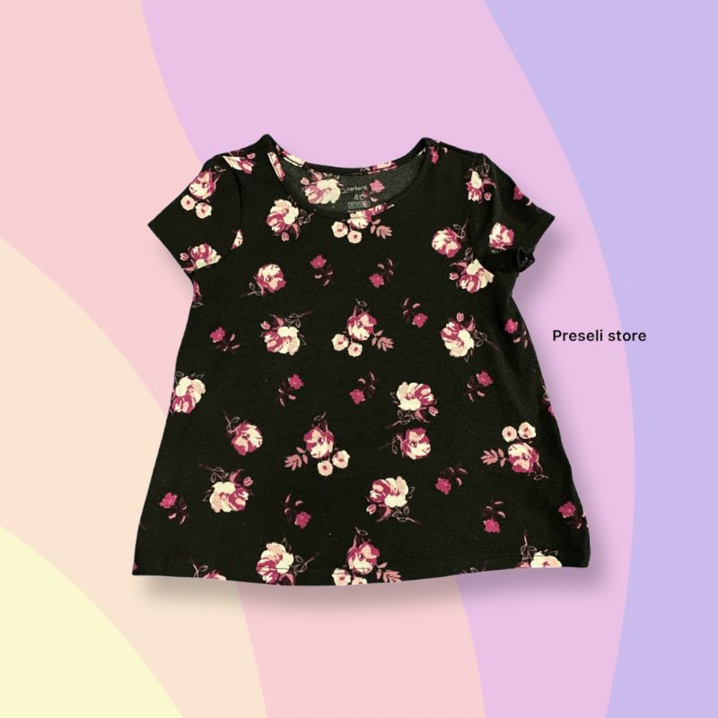 KAOS ANAK LAKI/PEREMPUAN ORIGINAL BRANDED CARTER SISA EKSPORT NEW