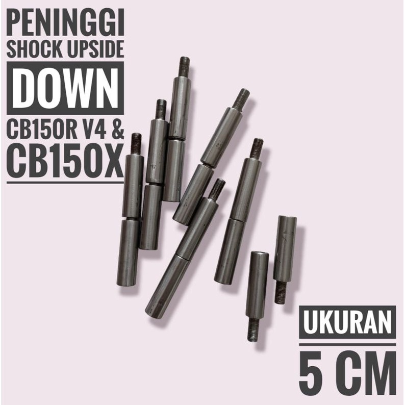 Peninggi Shock Upside Down CB150R V4 dan CB150X