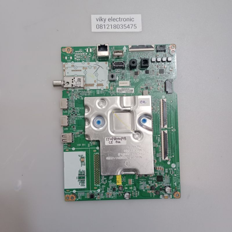 mainboard tv LG 55UP8000PTB mb modul mobo mesin tv led LG 55UP8000PTB