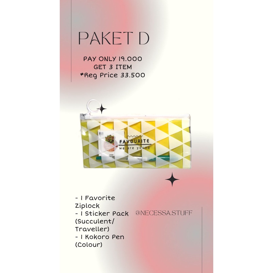 

PAKET D Necessa Stuff