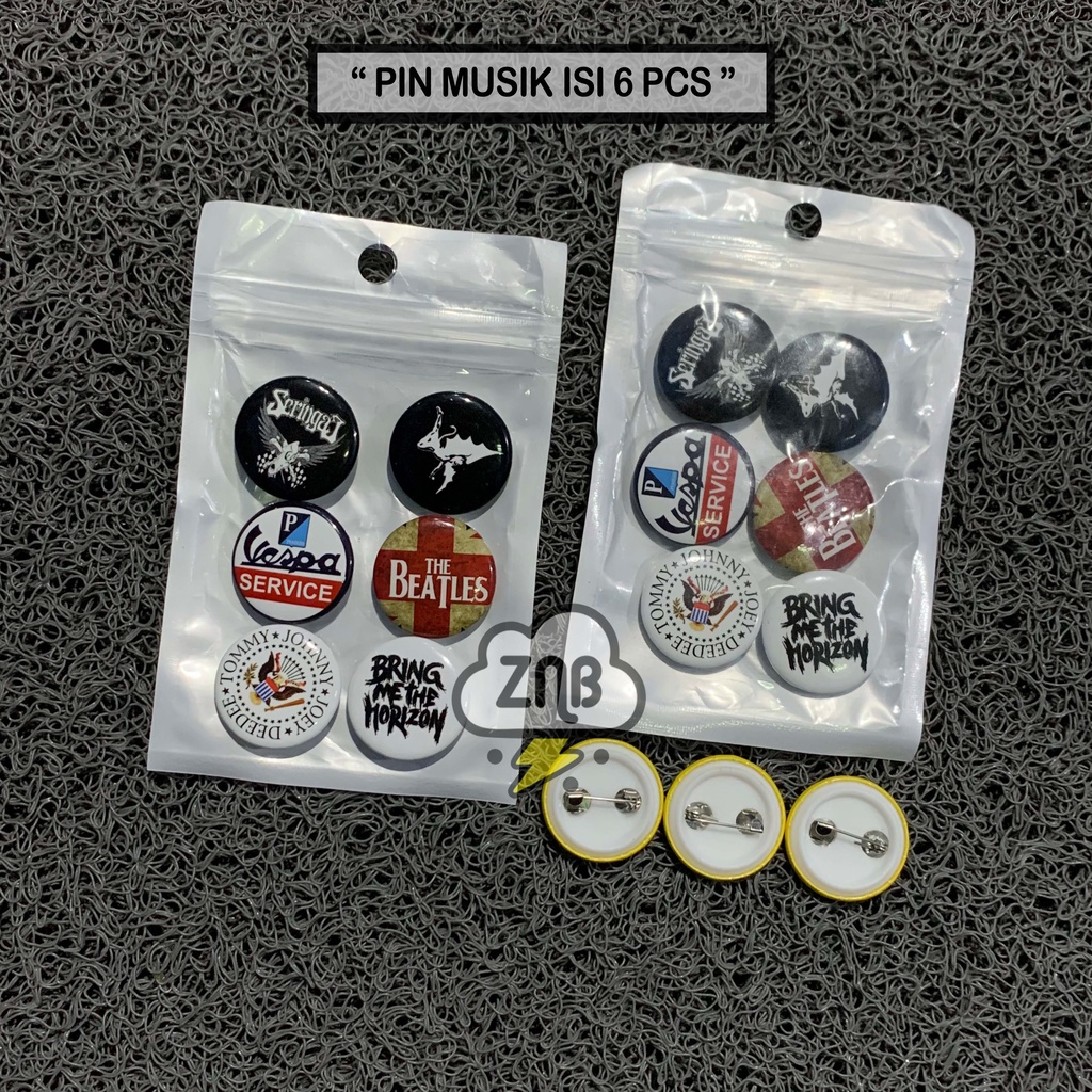 Pin brosh musik pin motor pin brand best quality dan termurah