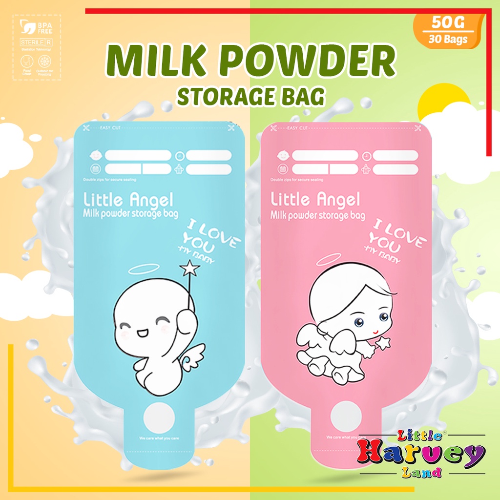 KANTONG SUSU BUBUK BAYI SUFOR PLASTIK SUSU FORMULA BABY MILK POWDER Storage Bag ORI 30pcs ASI COD