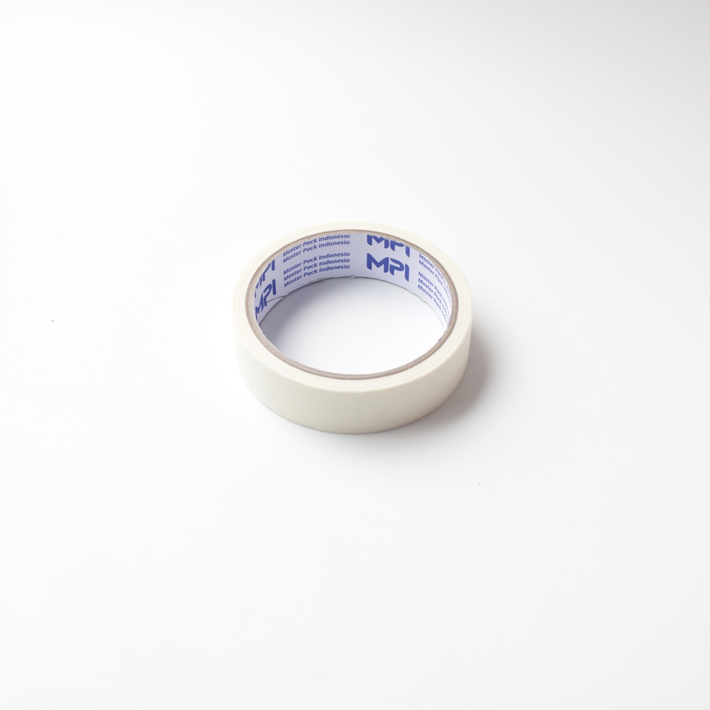

Masking Tape 24mm 12 Meter MPI - Lakban Kertas 1 Inch