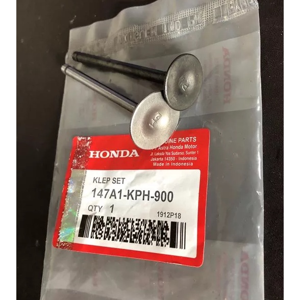 Payung Klep Valve In Ex Klepset Motor Honda Kharisma Supra X 125 KPH