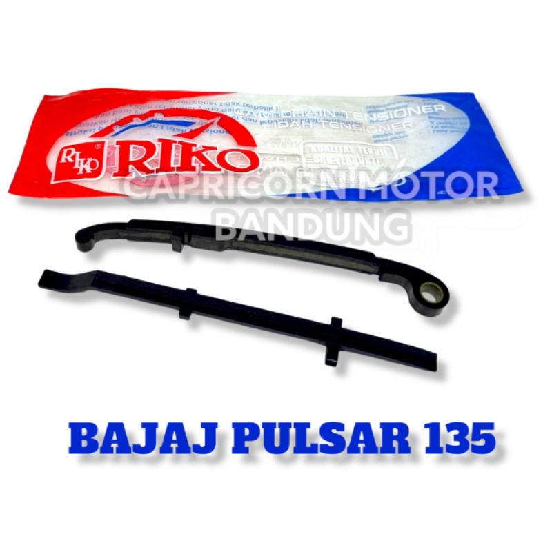Karet Lidah Tensioner SET BAJAJ PULSAR 135 RIKO Tahanan Rante
