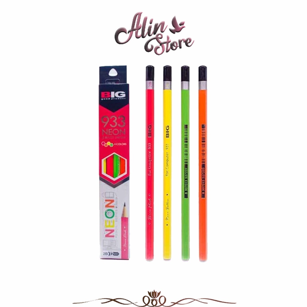 

Pensil 2B 933 Series Neon Big