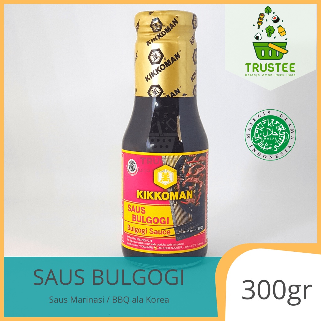 Kikkoman BULGOGI HALAL Sauce / Saus Bulgogi Halal 300gr KC