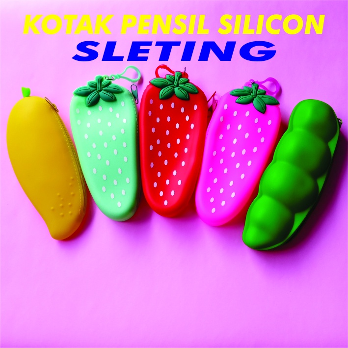 

KOTAK PENSIL SLETING SILICON / TEMPAT PENSIL SLETING SILICON