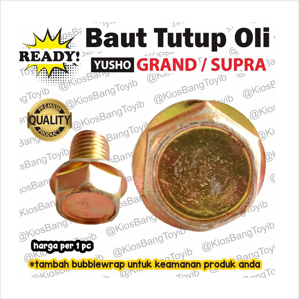 Baut Tap Tutup Oli STANDART Honda Grand Supra Karisma Blade Revo (YSH)