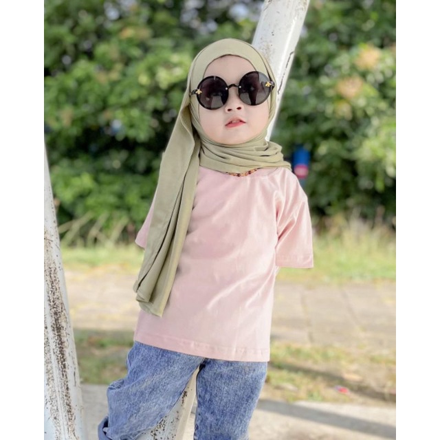 Pashmina Instan Kancing Anak Diandra 1-5 tahun