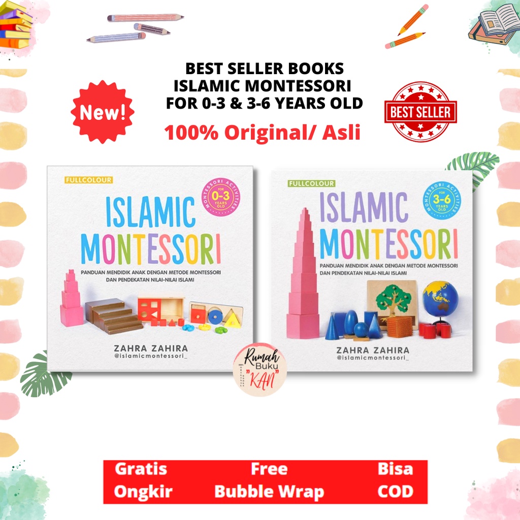 Islamic Montessori 0-3 tahun - Islamic Montessori 3-6 tahun zahra zahira - Islamic Montessori