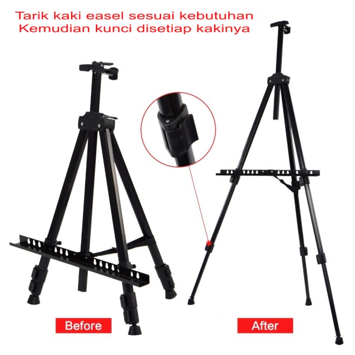 

Limited Holder Papan Tulis Tripod Foto Stand Easel Lukisan Standing Whiteboard Trendi