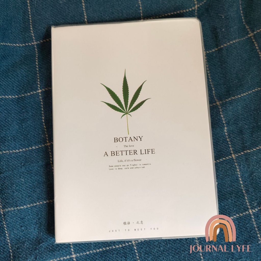 

[JOURNALYFE] BOTANY Notebook Ukuran A5