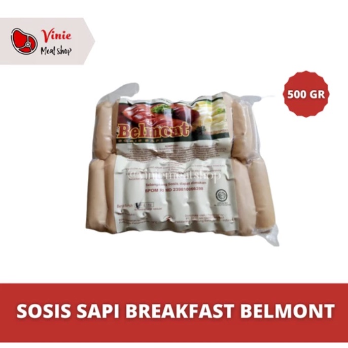 Sosis Sapi Breakfast Belmont Murah