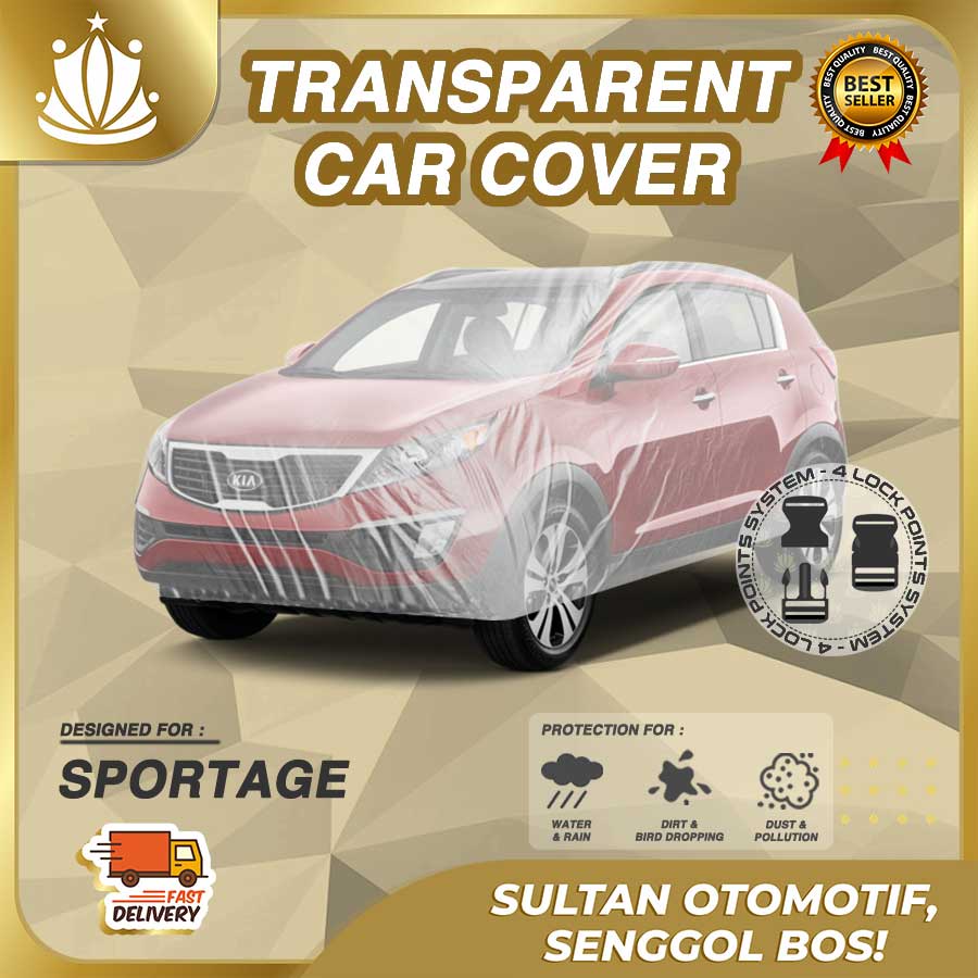 Body Cover Mobil Plastik TEBAL KIA Sportage WATERPROOF